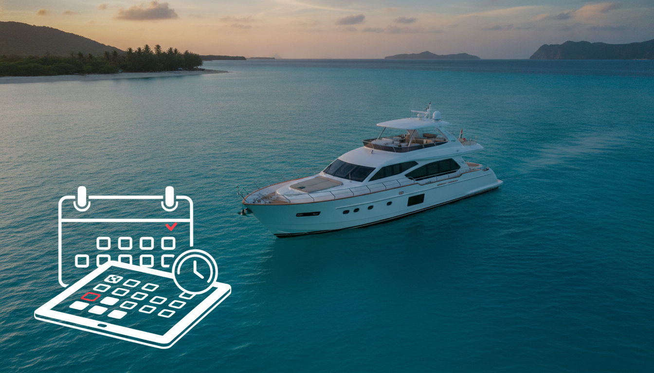 How Far in Advance Should You Book a Boat Charter?